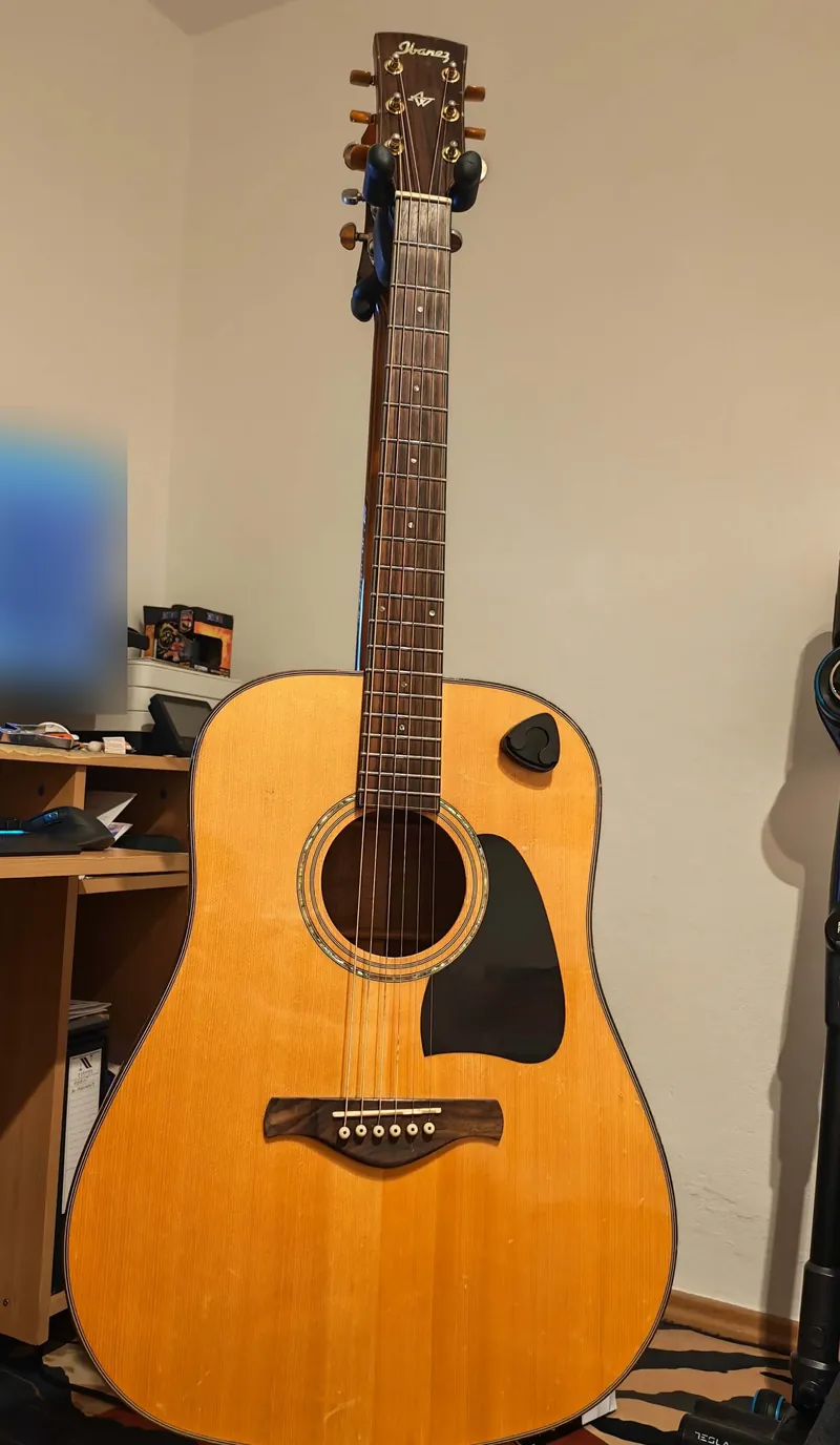 Akustična gitara za tečaj gitare K'Rocko